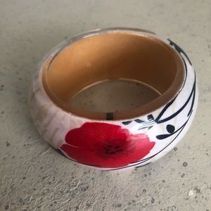 Artsy Floral Bangle